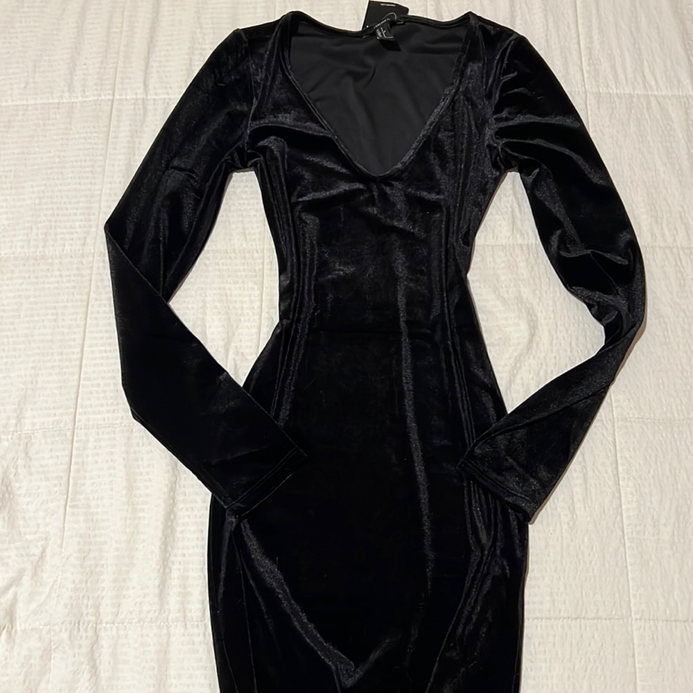 Velvet Black Dress